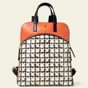 orla kiely - emilia backpack - eclipse chocolate